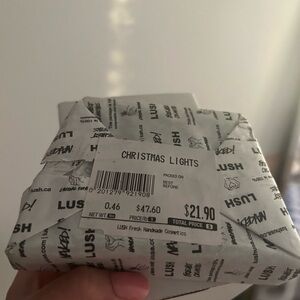 Lush Christmas Lights Soap